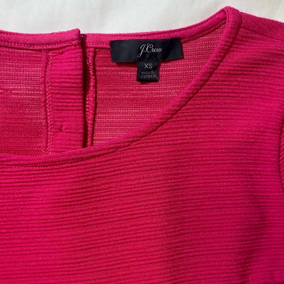 J Crew Pink Tired Top - Picture 4 of 6